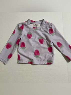 Carters 18‎ Month Unisex Rash Guard Swim Shirt